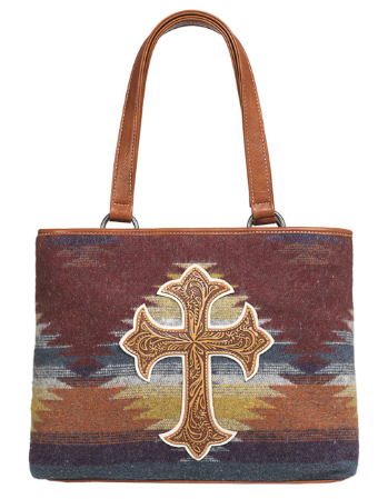 Nocona Ladies Birdie Style Conceal Carry Tote Multicolor